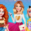 Barbie, Elsa e Mérida